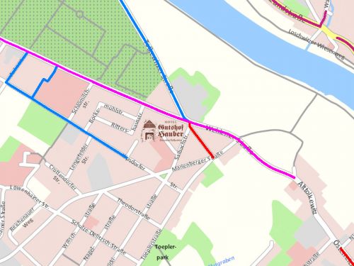 Umleitung Dresden Tolkewitz